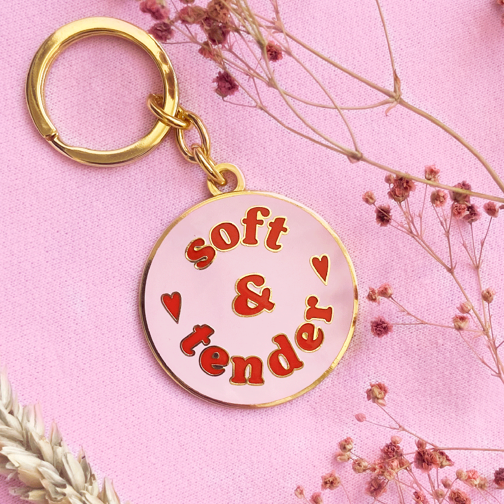 soft & tender keyrings